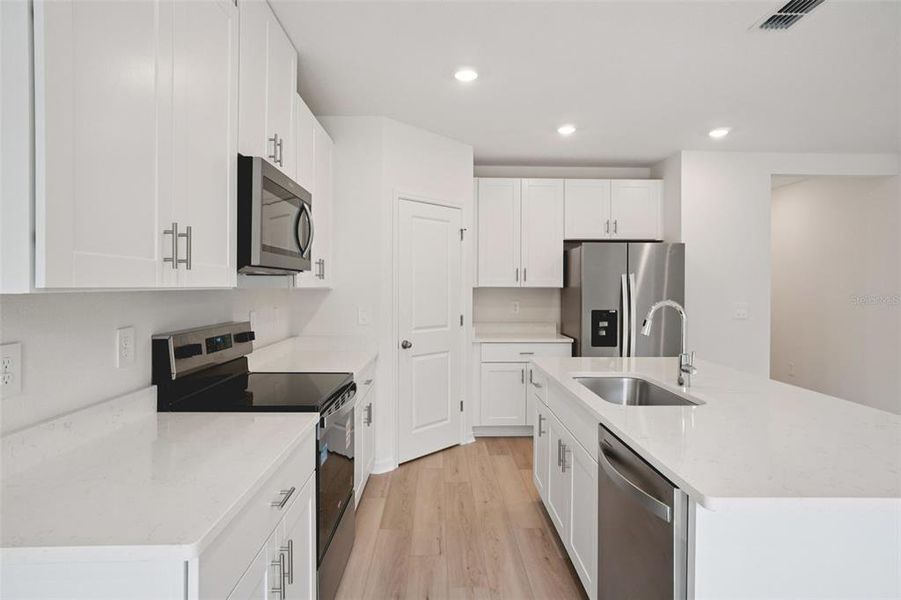 Furnished interior view inside a new home in Leyland Preserve - Classic Series, Brooksville (Image 6).