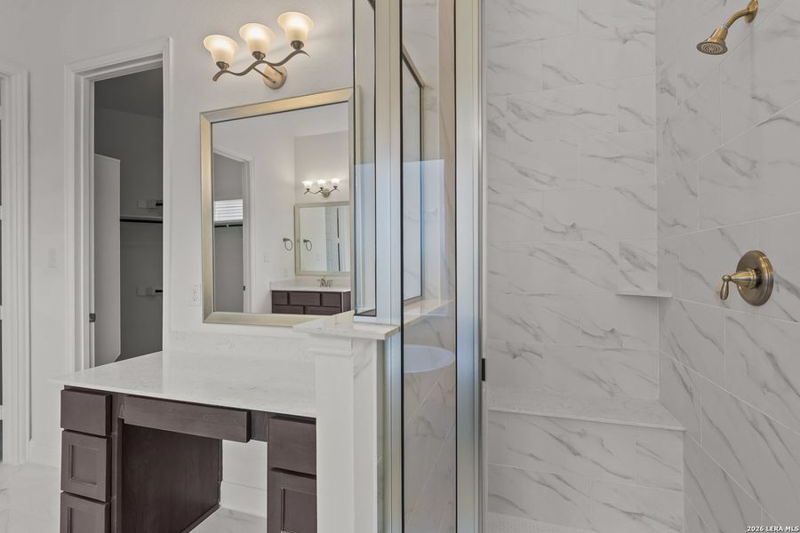 Furnished interior view inside a new home in Homestead, Schertz (Image 12). Furnished interior view inside a new home in Homestead, Schertz (Image 12).