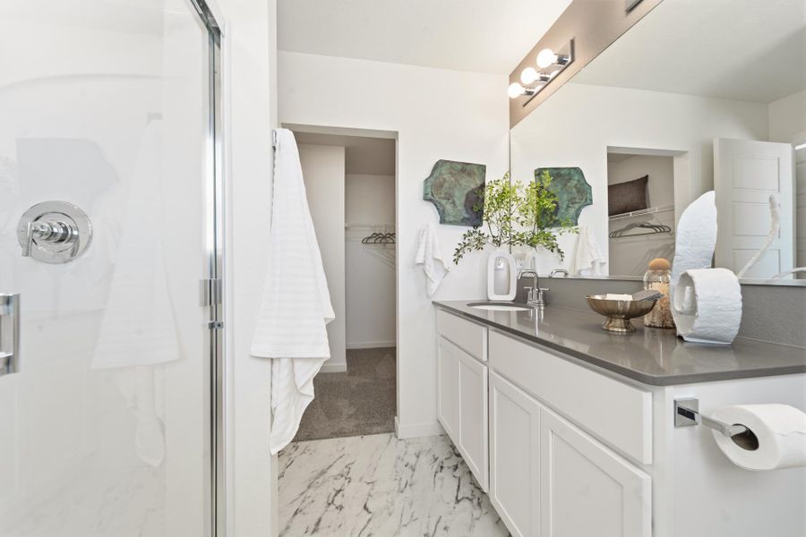 Furnished interior view inside a new home in Conestoga, Ault (Image 25).