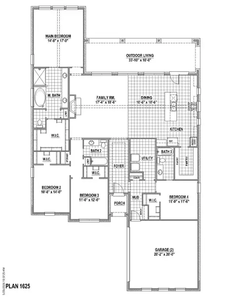 Plan 1625 1st Floor Plan 1625 1st Floor
