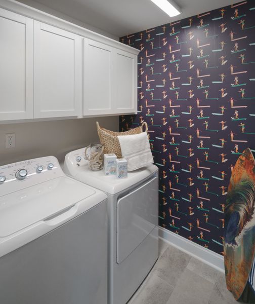 Representative furnished interior of a home built from the The Kensington E by Cothran Homes in Holly Ridge, Greenville (Image 29). Representative furnished interior of a home built from the The Kensington E by Cothran Homes in Holly Ridge, Greenville (Image 29).