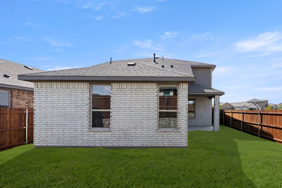 Front exterior of a new home in Northspur, Terrell, TX, highlighting curb appeal (Image 27).
