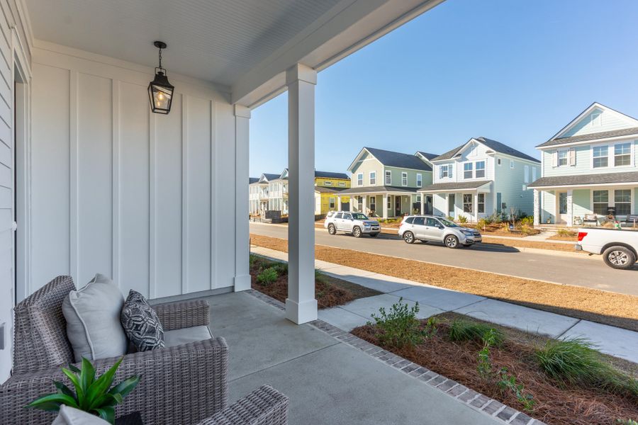 Exterior details and patio area of a home in , Summerville (Image 32). Exterior details and patio area of a home in , Summerville (Image 32).
