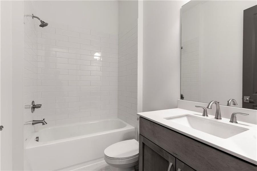 Furnished interior view inside a new home in Waterside Condos, Peachtree Corners (Image 7).