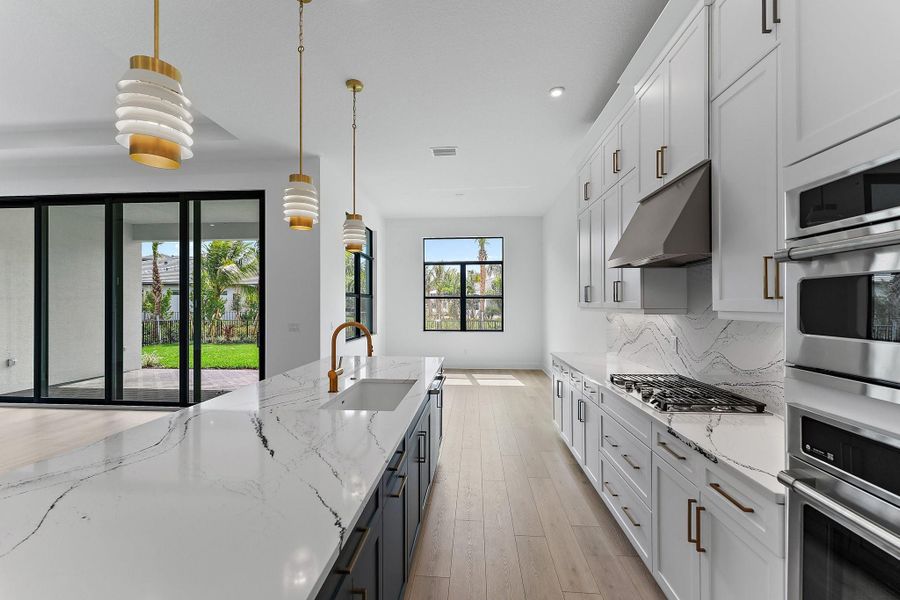 Furnished interior view inside a new home in , Palm Beach Gardens (Image 15).