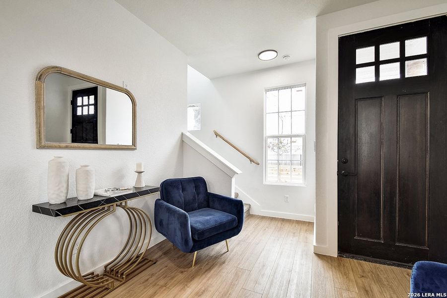 Furnished interior view inside a new home in , San Antonio (Image 8).