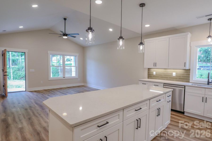 Furnished interior view inside a new home in , Morganton (Image 16).