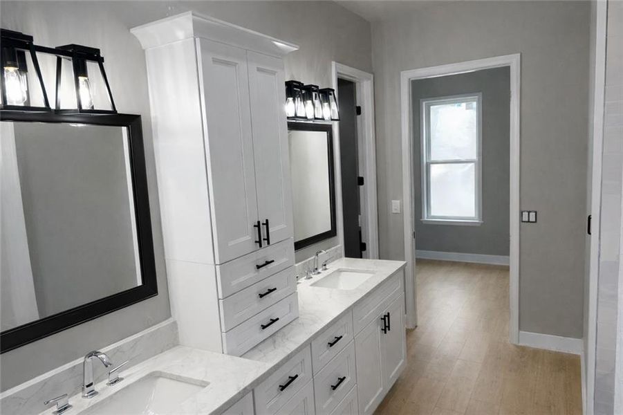 Furnished interior view inside a new home in , Cumming (Image 3).