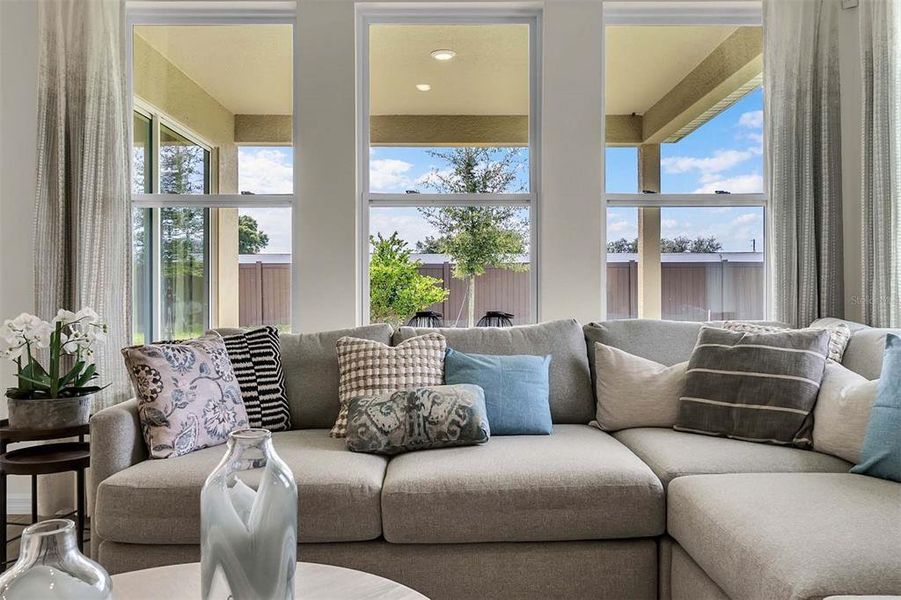 Furnished interior view inside a new home in Harmony West, St. Cloud (Image 34). Furnished interior view inside a new home in Harmony West, St. Cloud (Image 34).