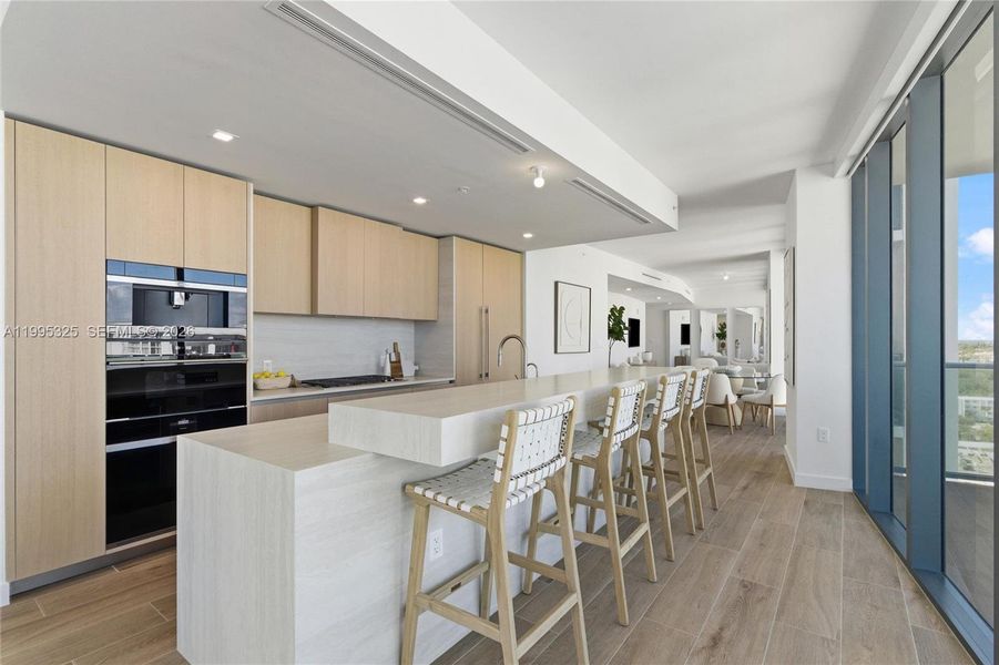 Furnished interior view inside a new home in , Pompano Beach (Image 10).