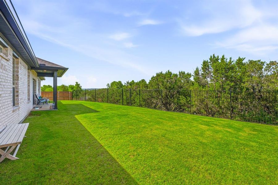 Exterior details and patio area of a home in , Glen Rose (Image 25). Exterior details and patio area of a home in , Glen Rose (Image 25).