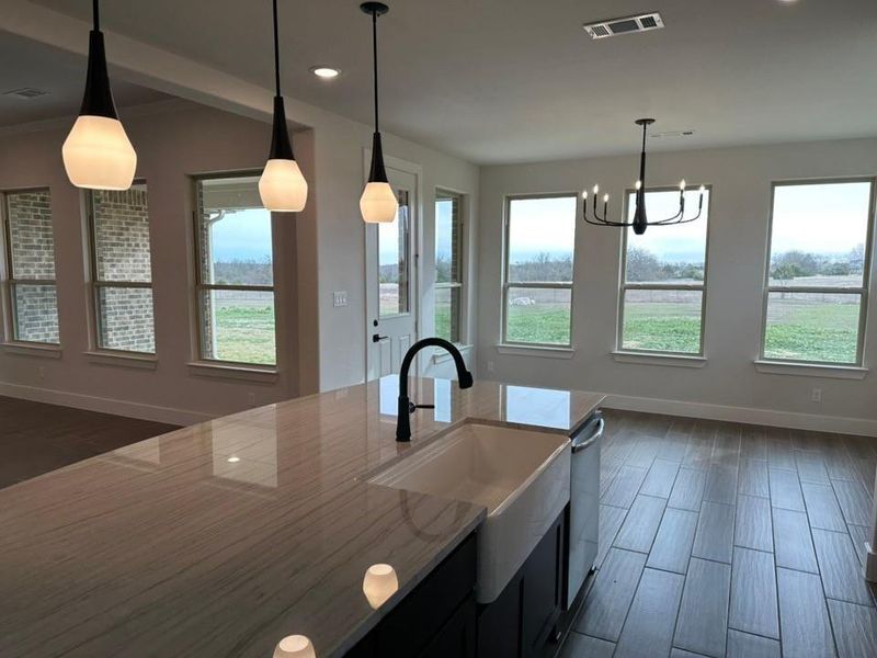 Furnished interior view inside a new home in Fannin Ranch, Leonard (Image 5).