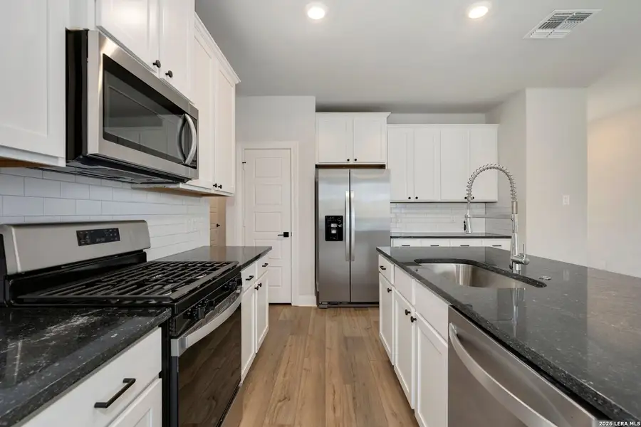 Furnished interior view inside a new home in Hightop Ridge, Converse (Image 3).