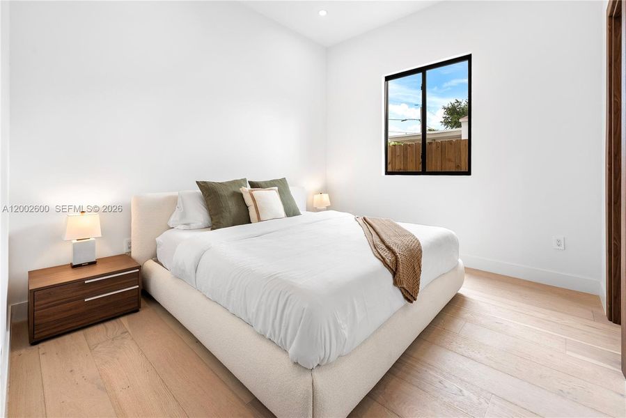 Furnished interior view inside a new home in , Miami (Image 43).