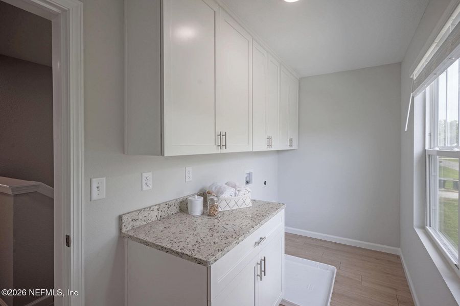 Furnished interior view inside a new home in , Jacksonville (Image 24).