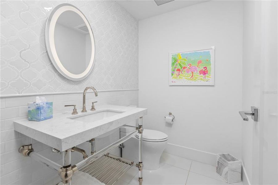 Furnished interior view inside a new home in , Sarasota (Image 10).