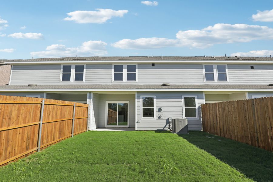 Representative exterior details of a home built from the Orbit by Starlight Homes in Coyote Meadows, Anna (Image 19). Representative exterior details of a home built from the Orbit by Starlight Homes in Coyote Meadows, Anna (Image 19).
