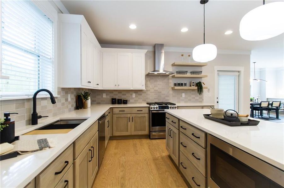Furnished interior view inside a new home in , Scottdale (Image 31). Furnished interior view inside a new home in , Scottdale (Image 31).
