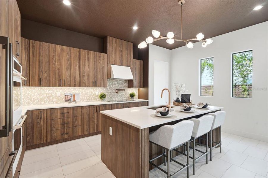 Furnished interior view inside a new home in , Orlando (Image 16).