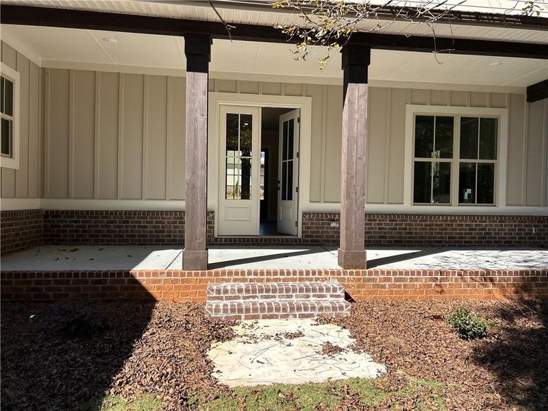 Exterior details and patio area of a home in Trove, Watkinsville (Image 3). Exterior details and patio area of a home in Trove, Watkinsville (Image 3).