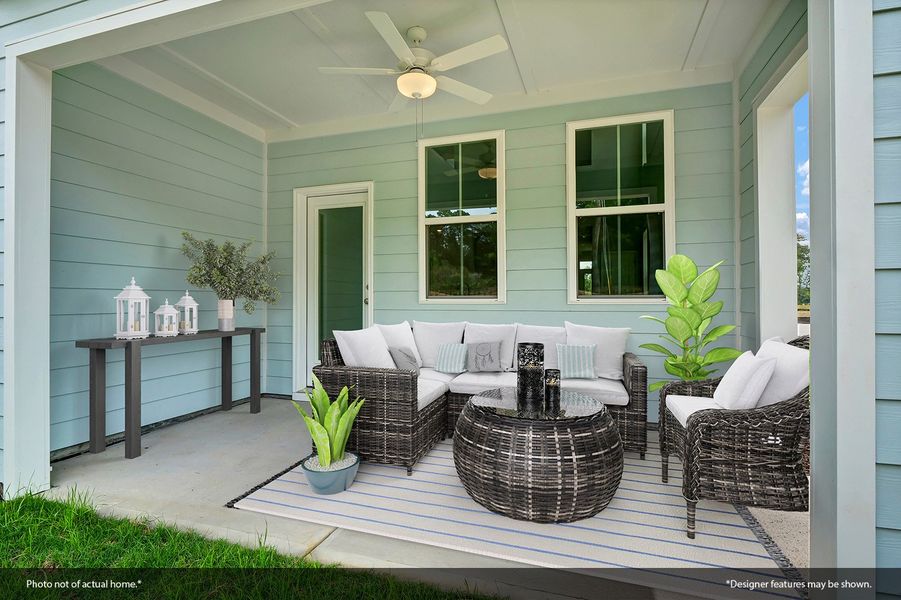 Furnished interior view inside a new home in Ovation at Sweetbrier, Durham (Image 11). Furnished interior view inside a new home in Ovation at Sweetbrier, Durham (Image 11).