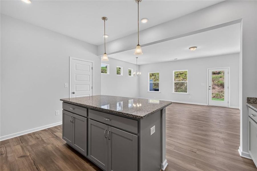 Furnished interior view inside a new home in Fairington, Cartersville (Image 7).