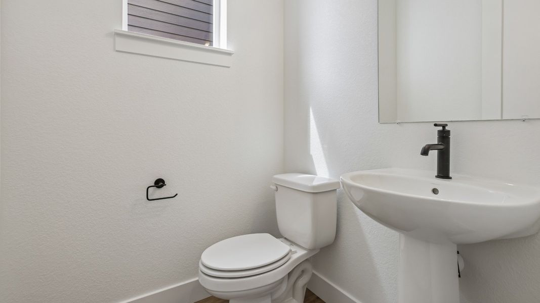 Thoughtfully designed powder bath enhances daily living Thoughtfully designed powder bath enhances daily living