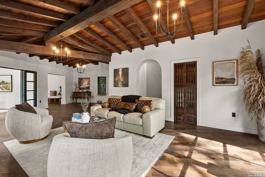 Furnished interior view inside a new home in , San Antonio (Image 12).