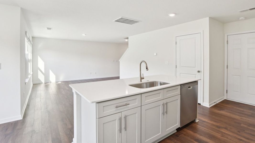 Furnished interior view inside a new home in Johnson Farms, Greeneville (Image 8).