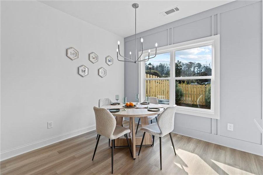 Furnished interior view inside a new home in , Ball Ground (Image 7).