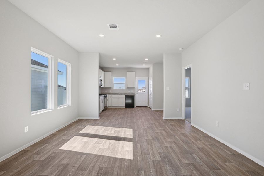 From Family Room to Open Concept Kitchen