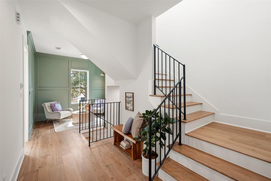 Furnished interior view inside a new home in , Houston (Image 11).