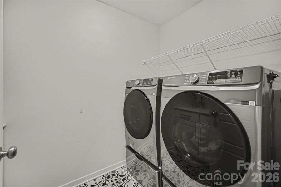 Close-up of interior finishes inside a home in Enclave at Caldwell, Charlotte (Image 21).
