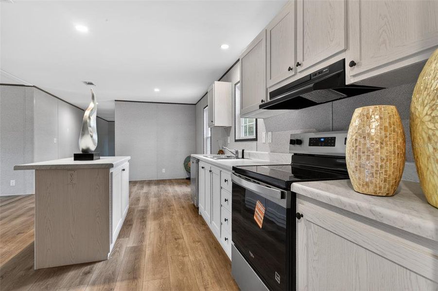 Furnished interior view inside a new home in , Interlachen (Image 5).