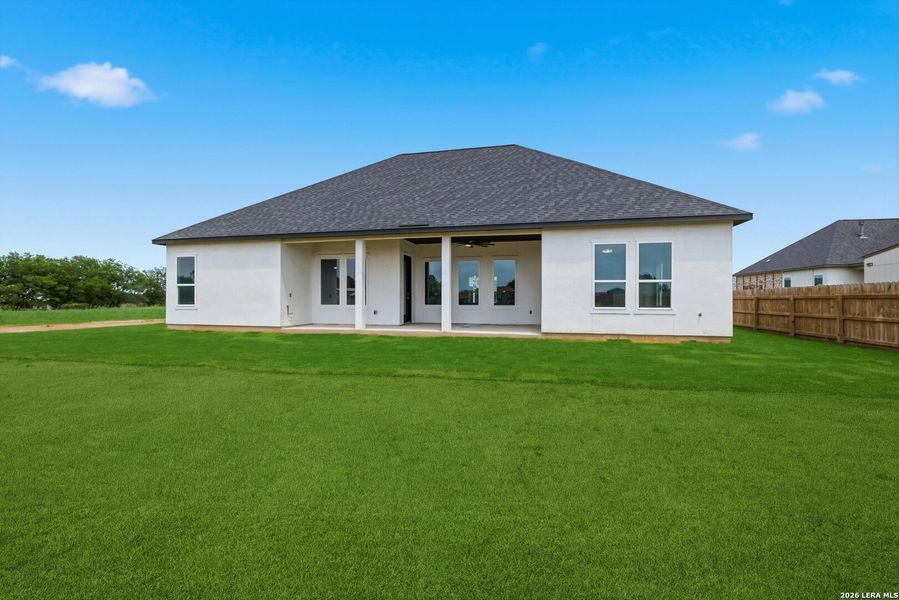 Exterior details and patio area of a home in , Castroville (Image 17).