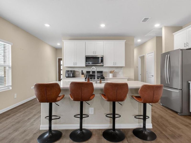 Furnished interior view inside a new home in Eastridge - Spring Series, McKinney (Image 6).