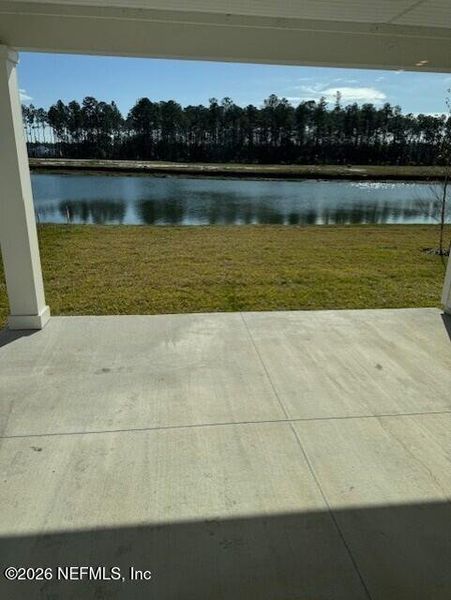 Exterior details and patio area of a home in Brook Forest, St. Augustine (Image 3).
