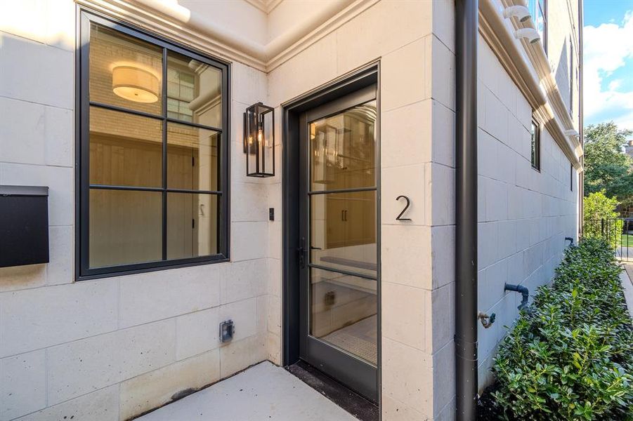 Doorway to property Doorway to property