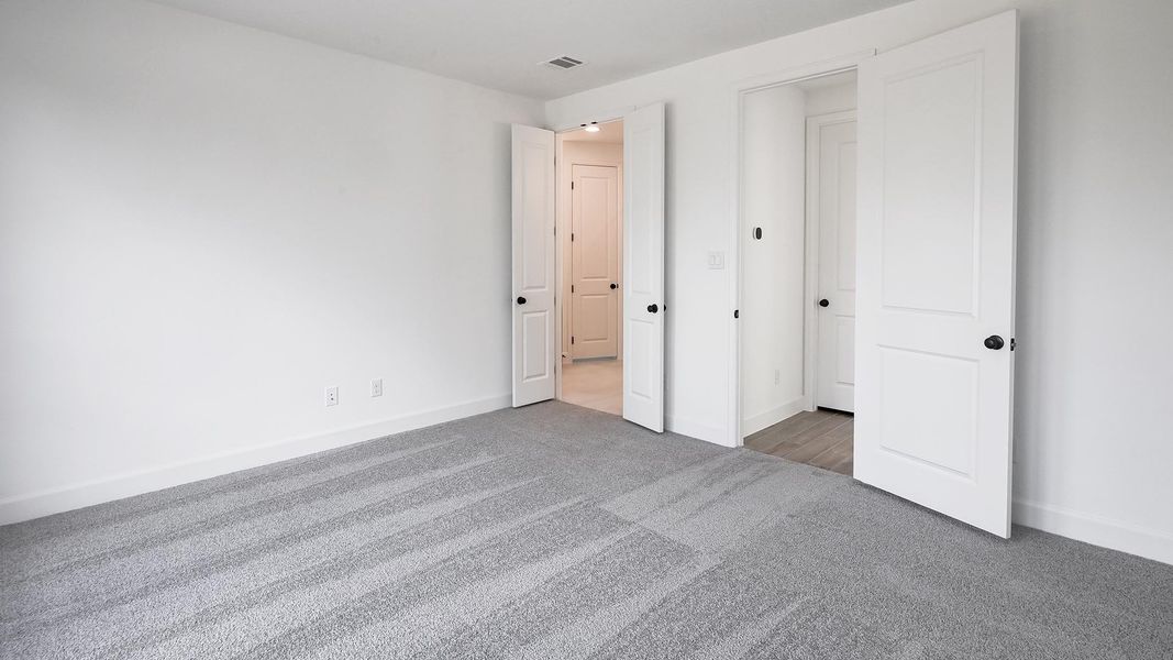 Spacious, unfurnished interior of a new home in Solms Landing, New Braunfels (Image 15). Spacious, unfurnished interior of a new home in Solms Landing, New Braunfels (Image 15).