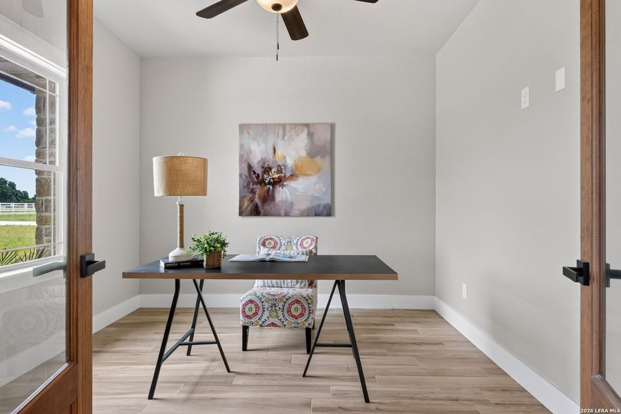 Furnished interior view inside a new home in , Bandera (Image 9). Furnished interior view inside a new home in , Bandera (Image 9).