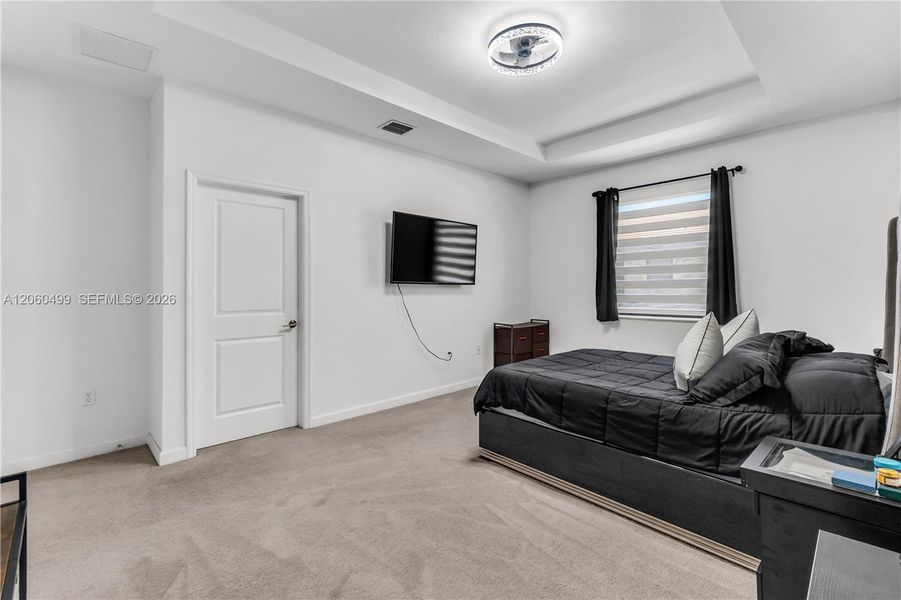 Furnished interior view inside a new home in , Miami (Image 11).