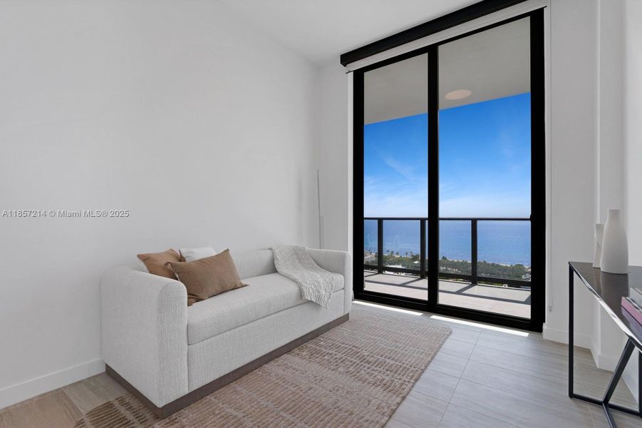 Furnished interior view inside a new home in , Miami Beach (Image 6).