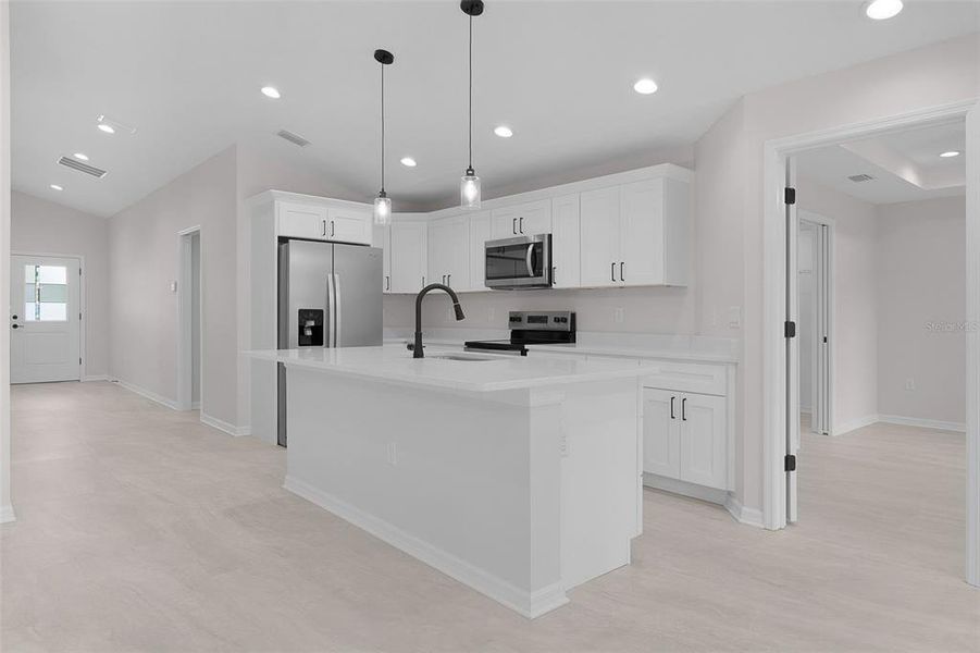 Furnished interior view inside a new home in , Wildwood (Image 9).