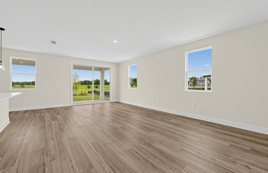 Spacious, unfurnished interior of a new home in Trailside, Mount Dora (Image 14). Spacious, unfurnished interior of a new home in Trailside, Mount Dora (Image 14).