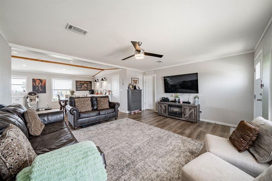 Furnished interior view inside a new home in , Merkel (Image 15).