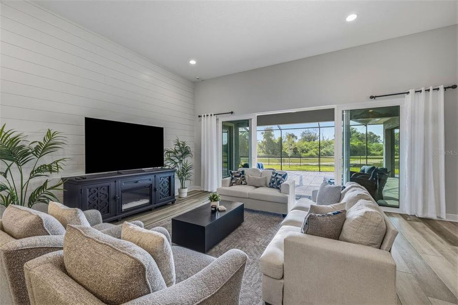 Furnished interior view inside a new home in Waterset, Apollo Beach (Image 18). Furnished interior view inside a new home in Waterset, Apollo Beach (Image 18).