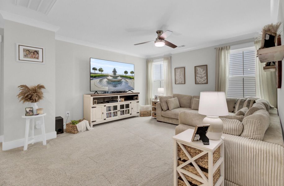 Furnished interior view inside a new home in Lochton, Summerville (Image 54).