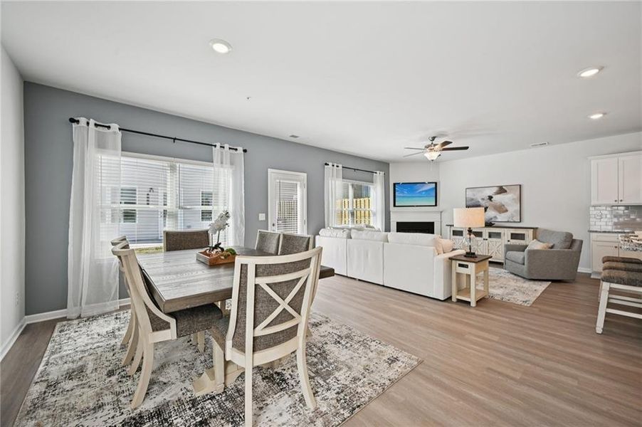 Furnished interior view inside a new home in , Woodstock (Image 23).