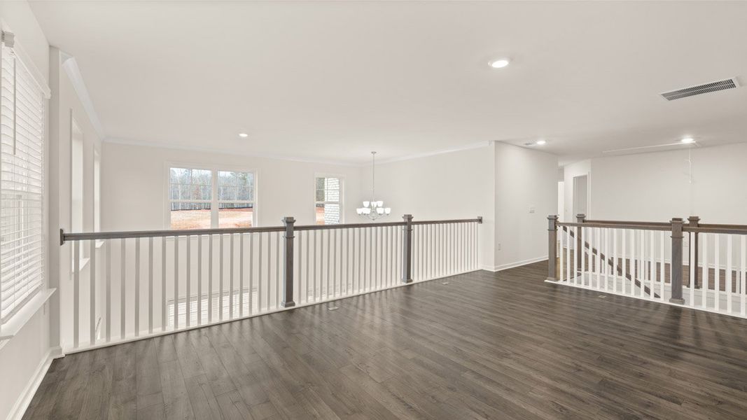 Spacious, unfurnished interior of a new home in The Gates at Pates Creek, Hampton (Image 40).
