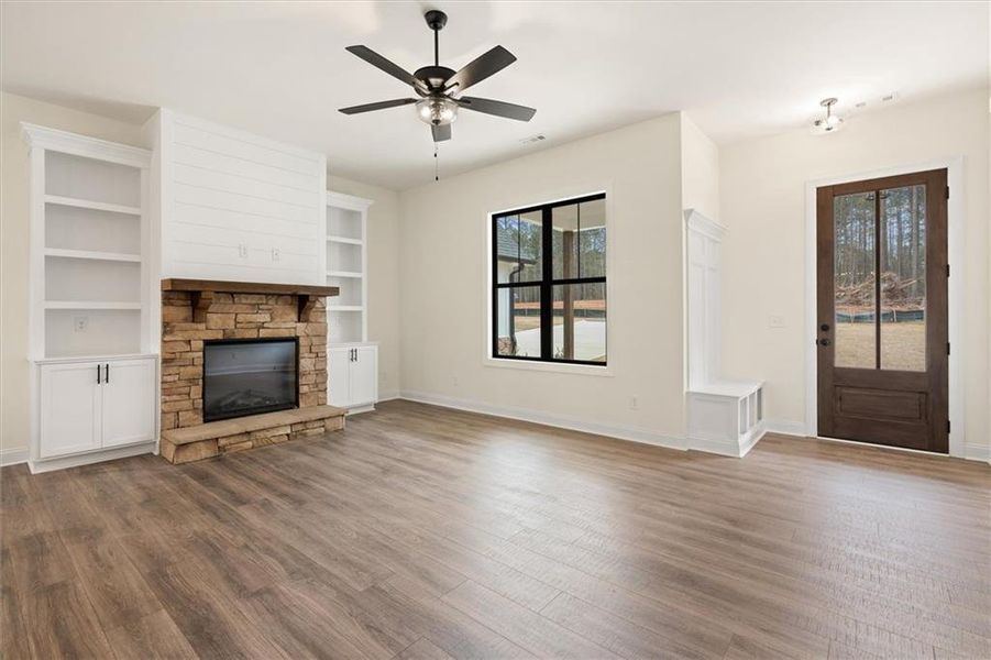 Spacious, unfurnished interior of a new home in , Rockmart (Image 30).